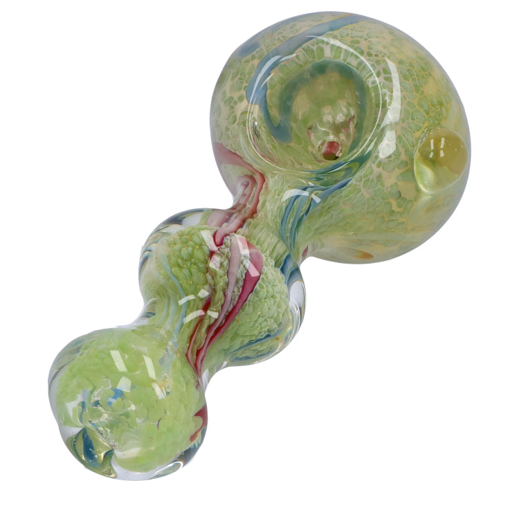 GC Fancy Frit Spoon Pipe - 3.5 in.
