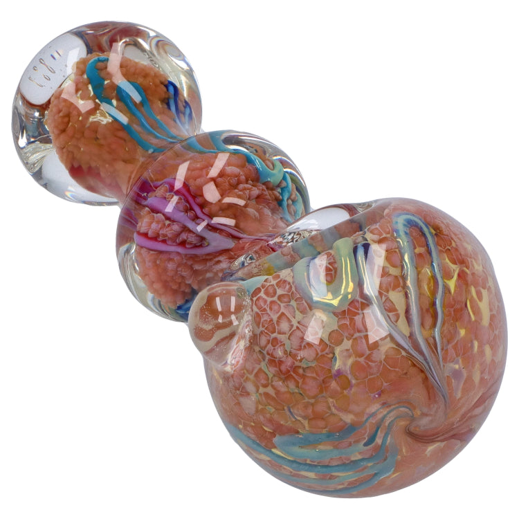 GC Fancy Frit Spoon Pipe - 3.5 in.