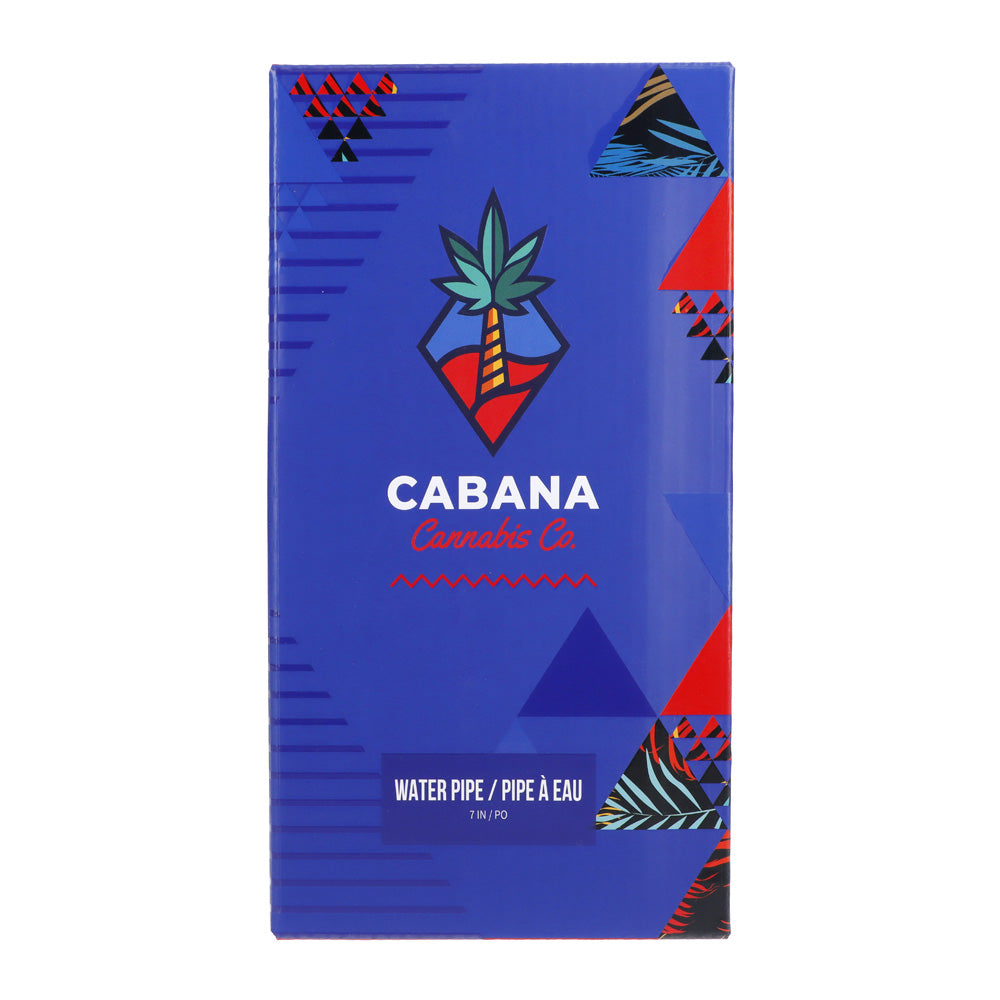 Cabana Cannabis Co. Bubble Base Bong | Box | front view
