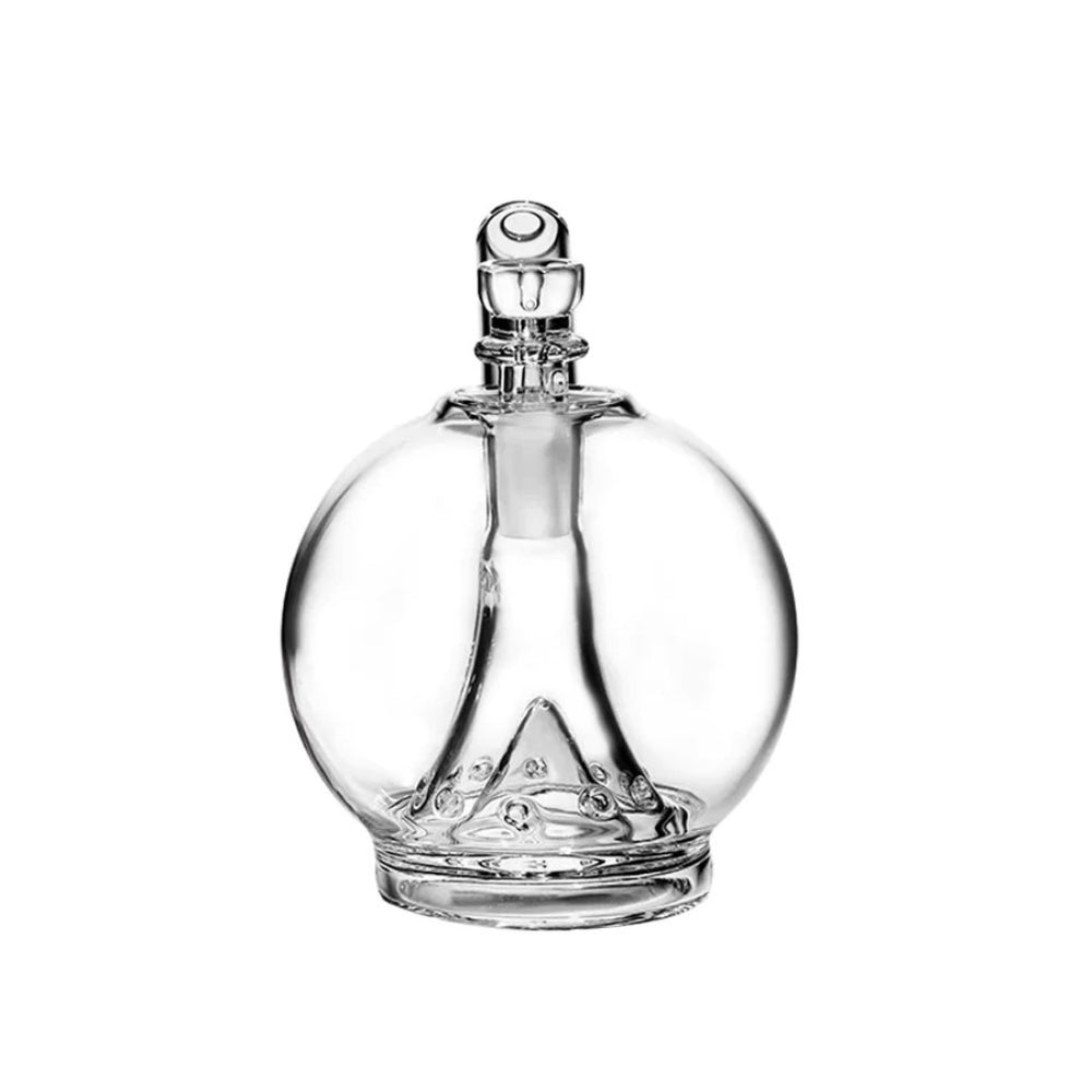 GRAV Globe Bubbler | Clear | Front view
