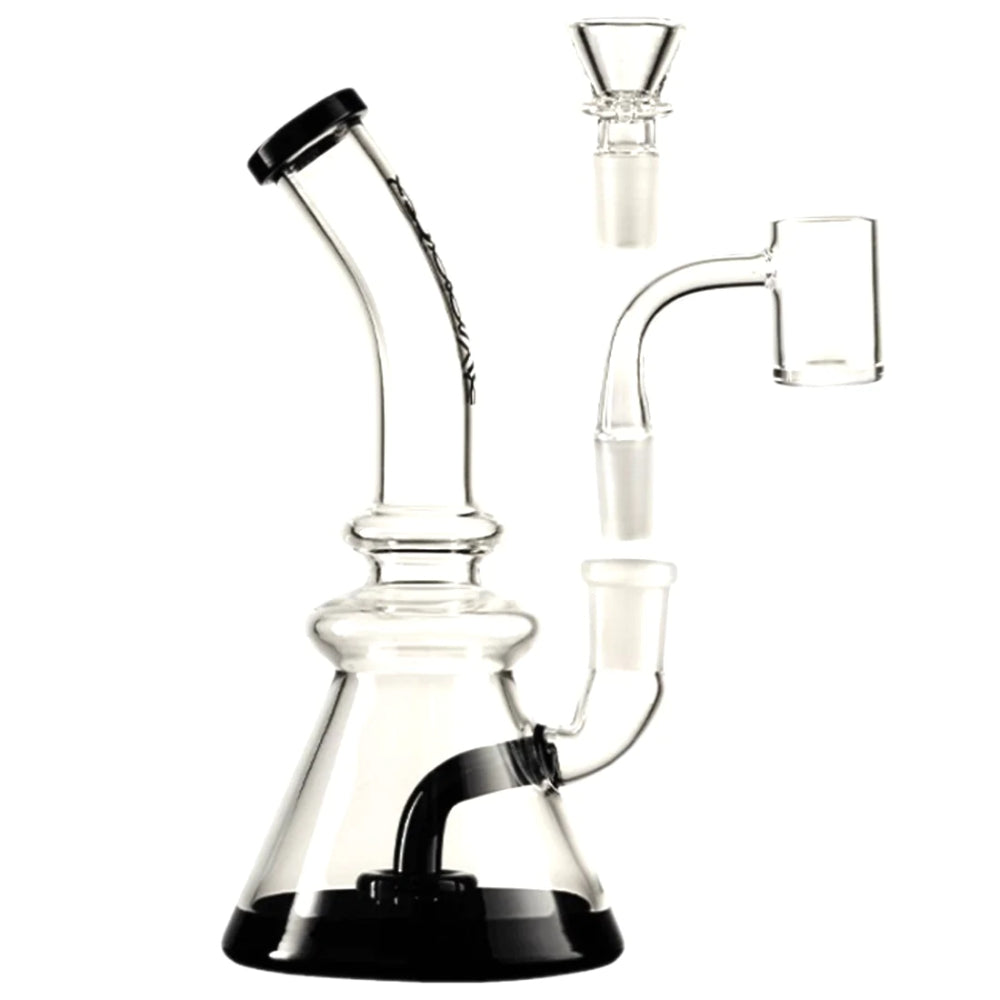 Groove Beaker Base Hybrid Dab Rig | With banger and bowl