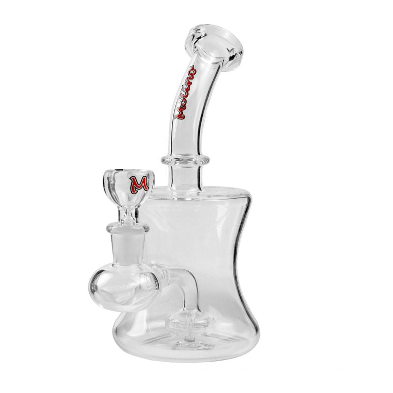 Molino Glass Terp Slurper Mini Bong | Side view 2