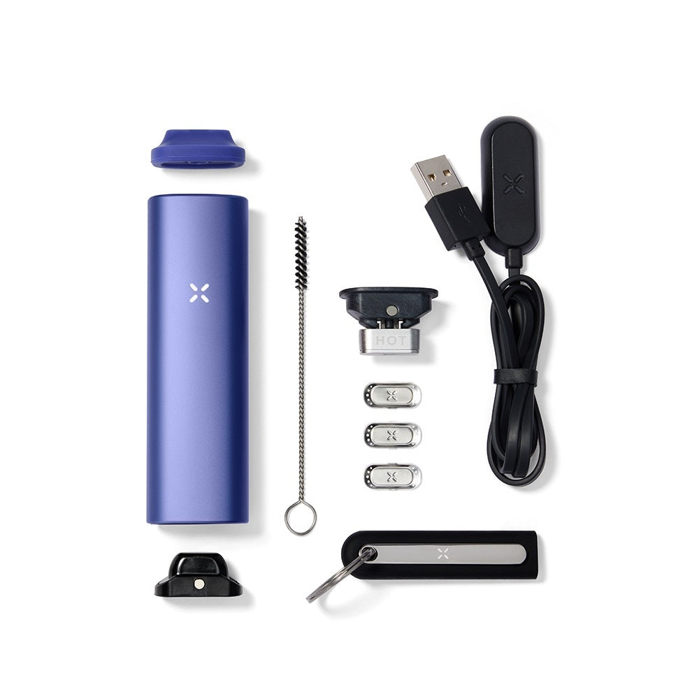 PAX Plus Dual Use Vaporizer Kit | Periwinkle | complete kit