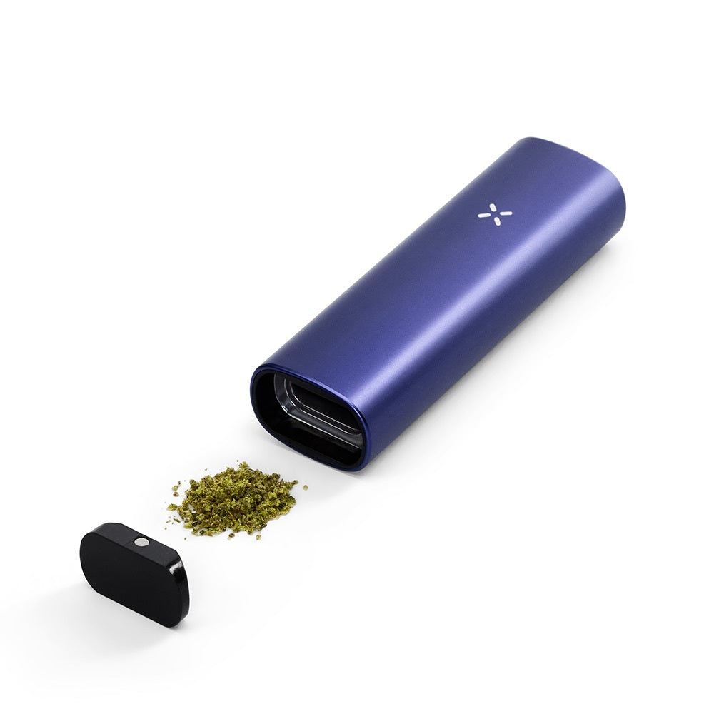 PAX Plus Dual Use Vaporizer Kit | Periwinkle | open chamber
