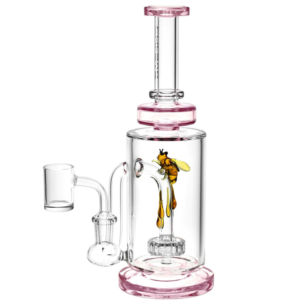 Pulsar Drop Down Bee Dab Rig | Pink
