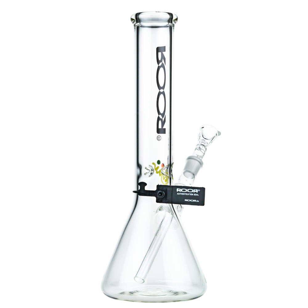 ROOR Little Sista 5.0mm Bong | 35cm | 18.8mm | Ice Notches | side view 2