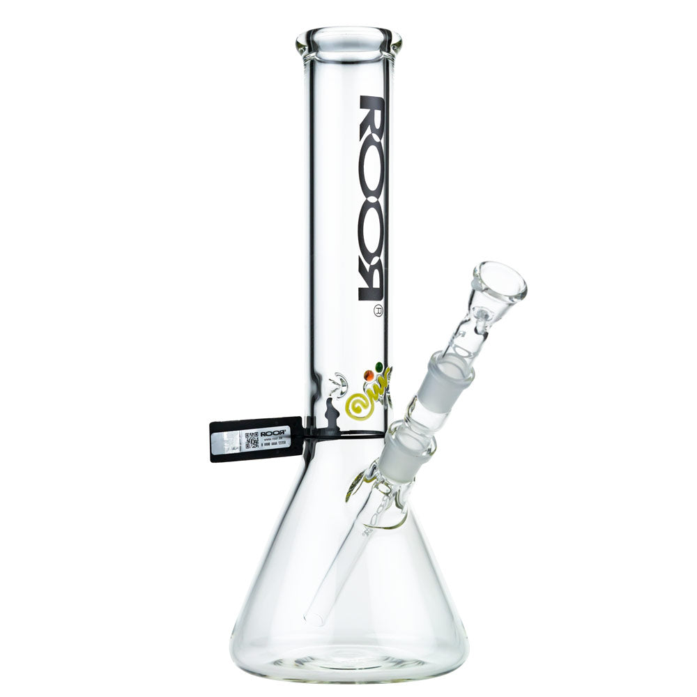 ROOR Little Sista 5.0mm Bong | 35cm | 18.8mm | Ice Notches | side view 4