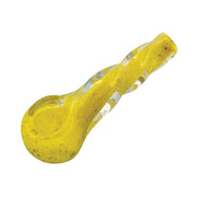 Small Heavy Twisted Frit Glass Pipe