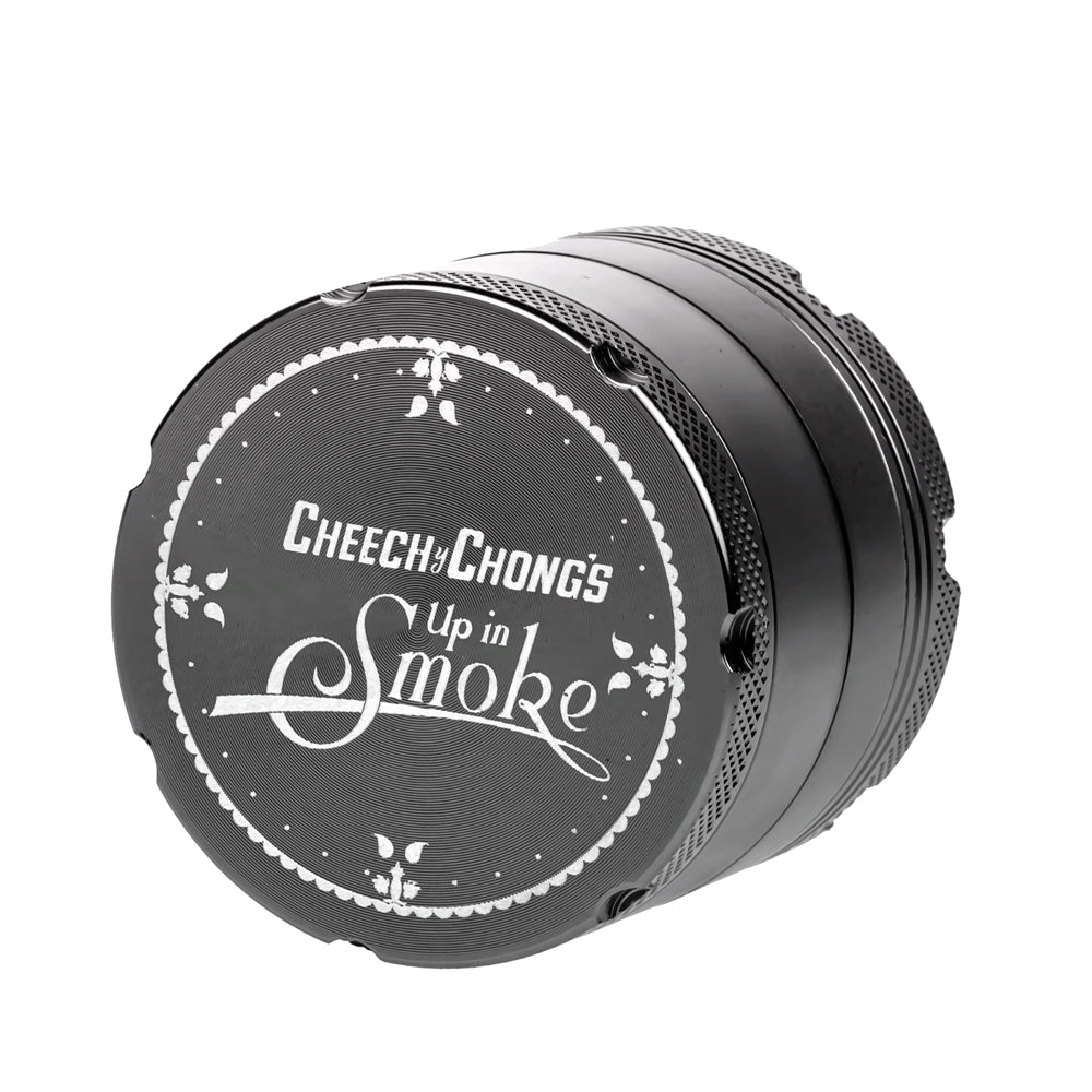 Cheech & Chong’s Up In Smoke Grinder | Black - Bottom View 