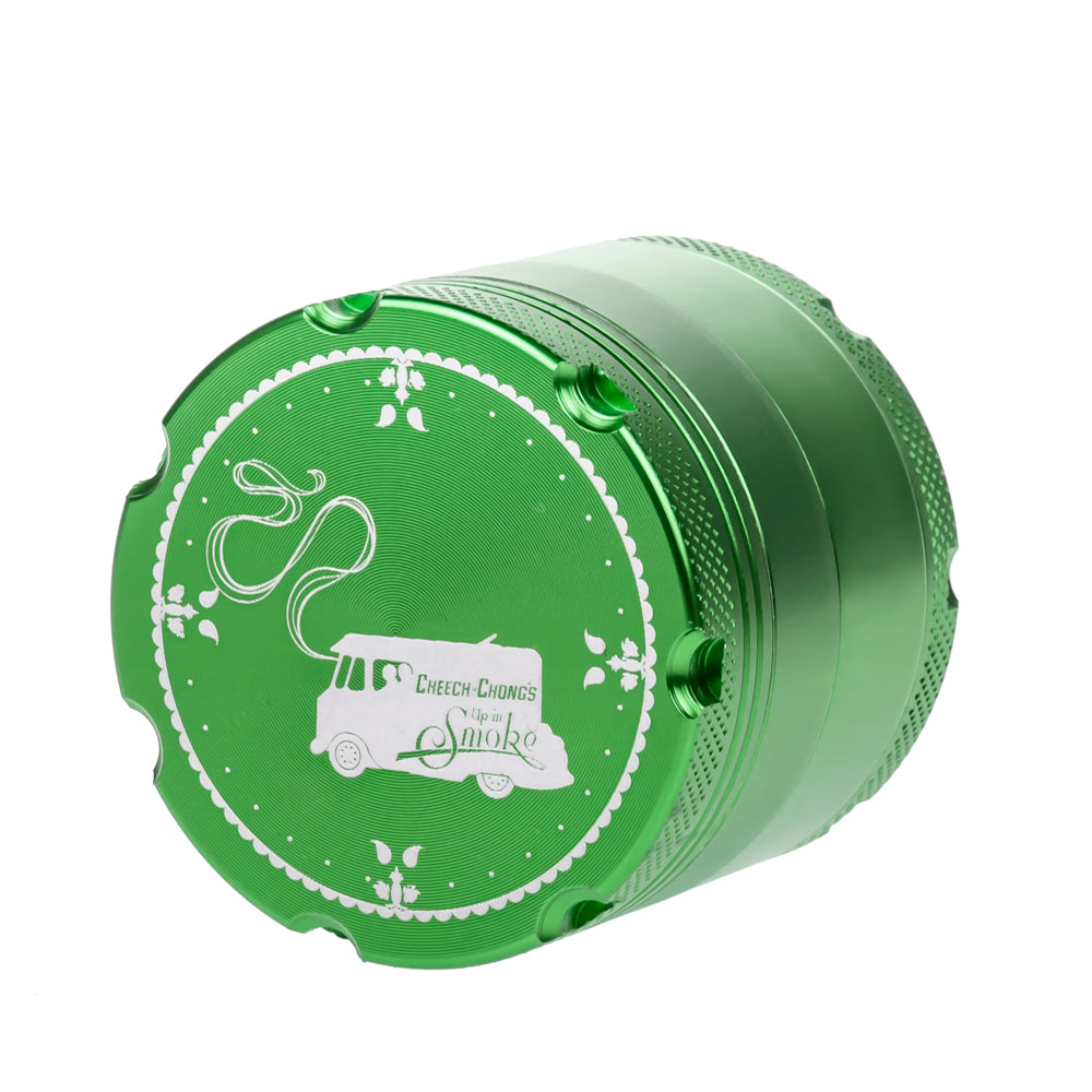 Cheech & Chong’s Up In Smoke Grinder | Green - Top View 