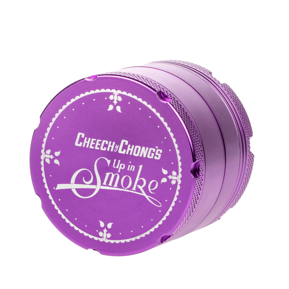 Cheech & Chong’s Up In Smoke Grinder | Purple - Bottom View 