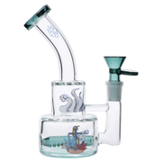 Cabana Cannabis Co. Ahoy Dab Rig | Teal 6 in.