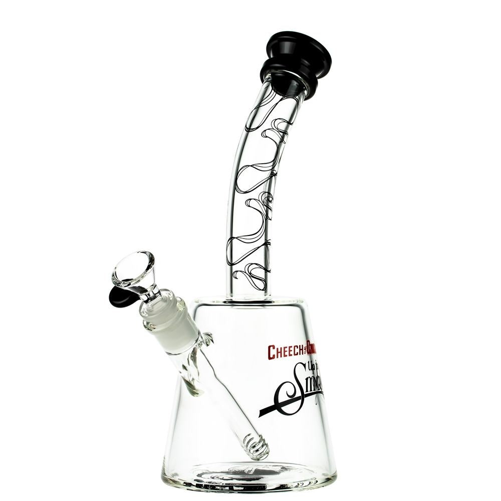 Cheech & Chong’s The Cheech Beaker Base Bong | 12 Inch | Black - Side View 4