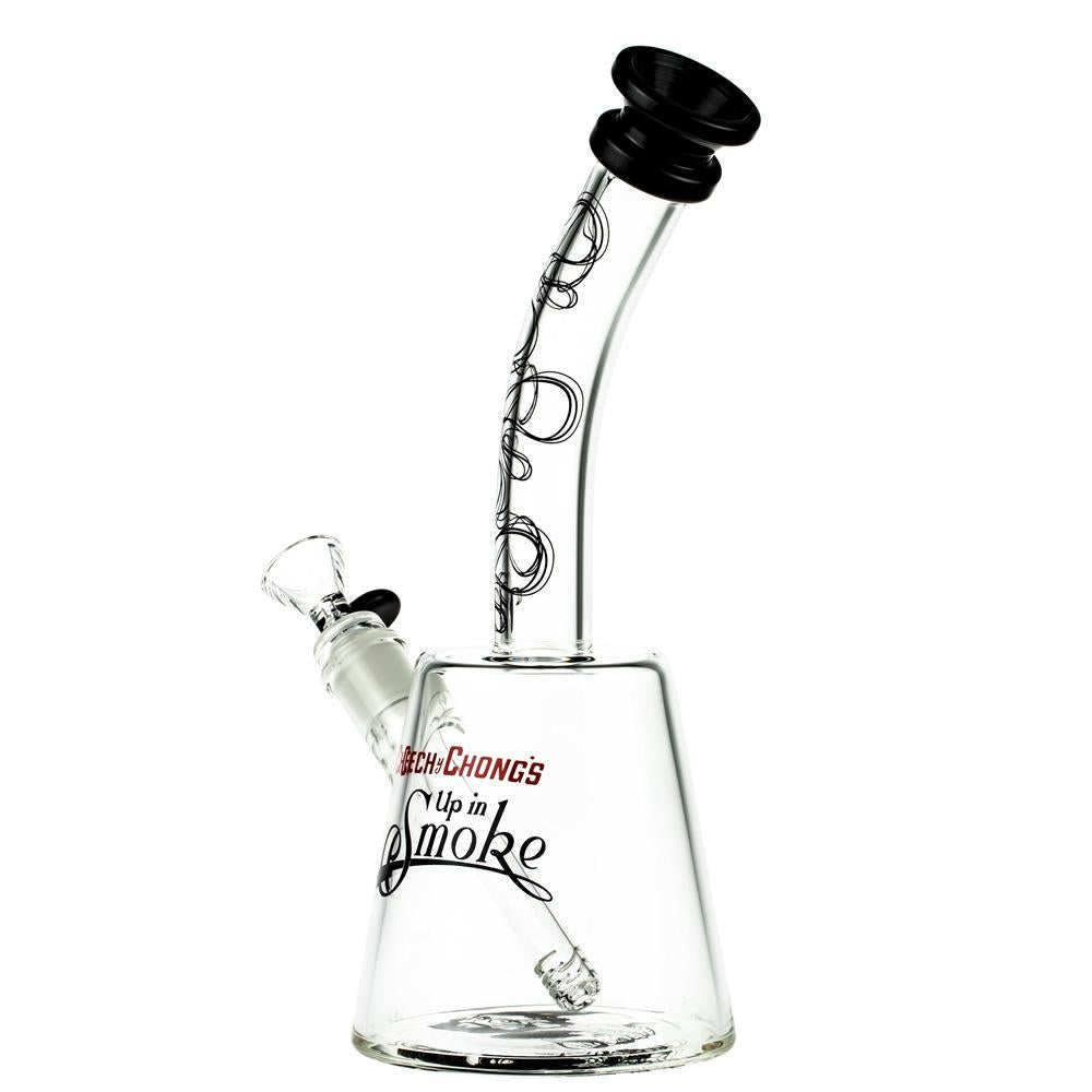 Cheech & Chong’s The Cheech Beaker Base Bong | 12 Inch | Black - Side View 2