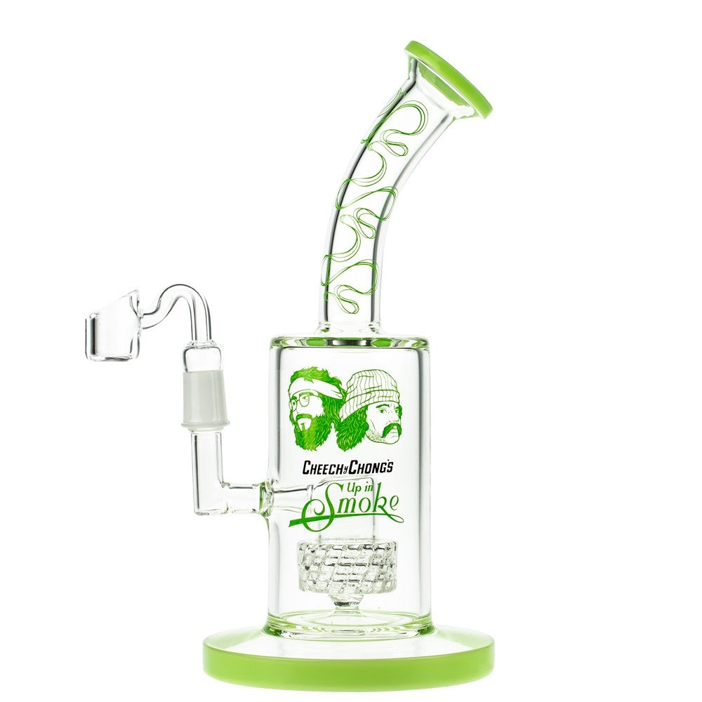 Cheech & Chong’s Big Green Van Glass Dab Rig | 10 Inch