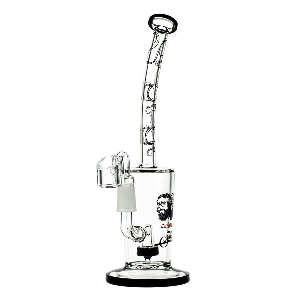 Cheech & Chong’s Maui Waui Glass Dab Rig | 10 Inch - Side View 4