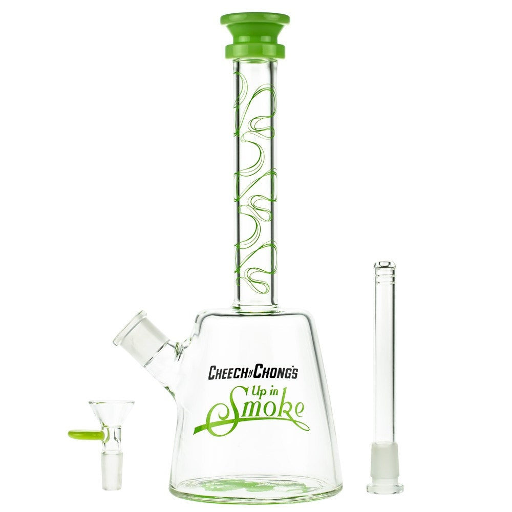 Cheech & Chong "The Chong" Bong | Green | disassembled 