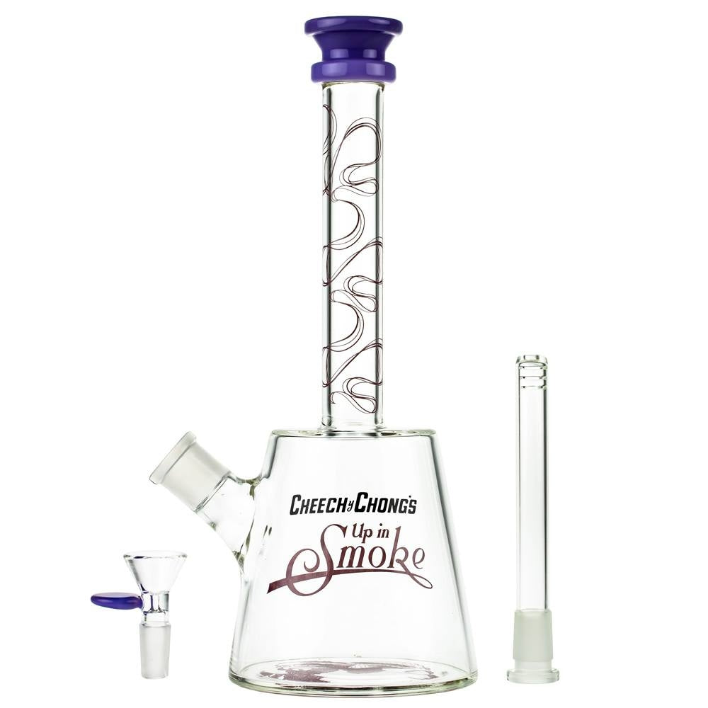 Cheech & Chong "The Chong" Bong | Purple | disassembled 