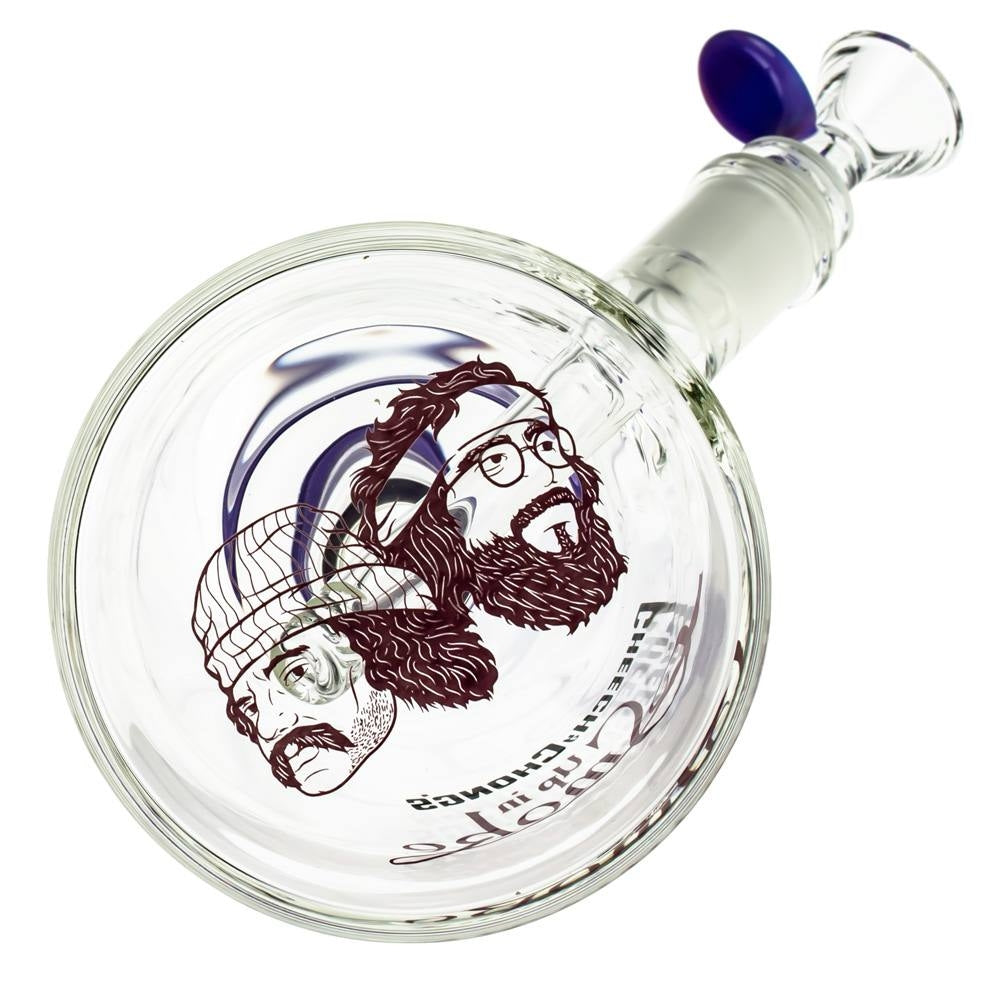 Cheech & Chong "The Chong" Bong | Purple | bottom view