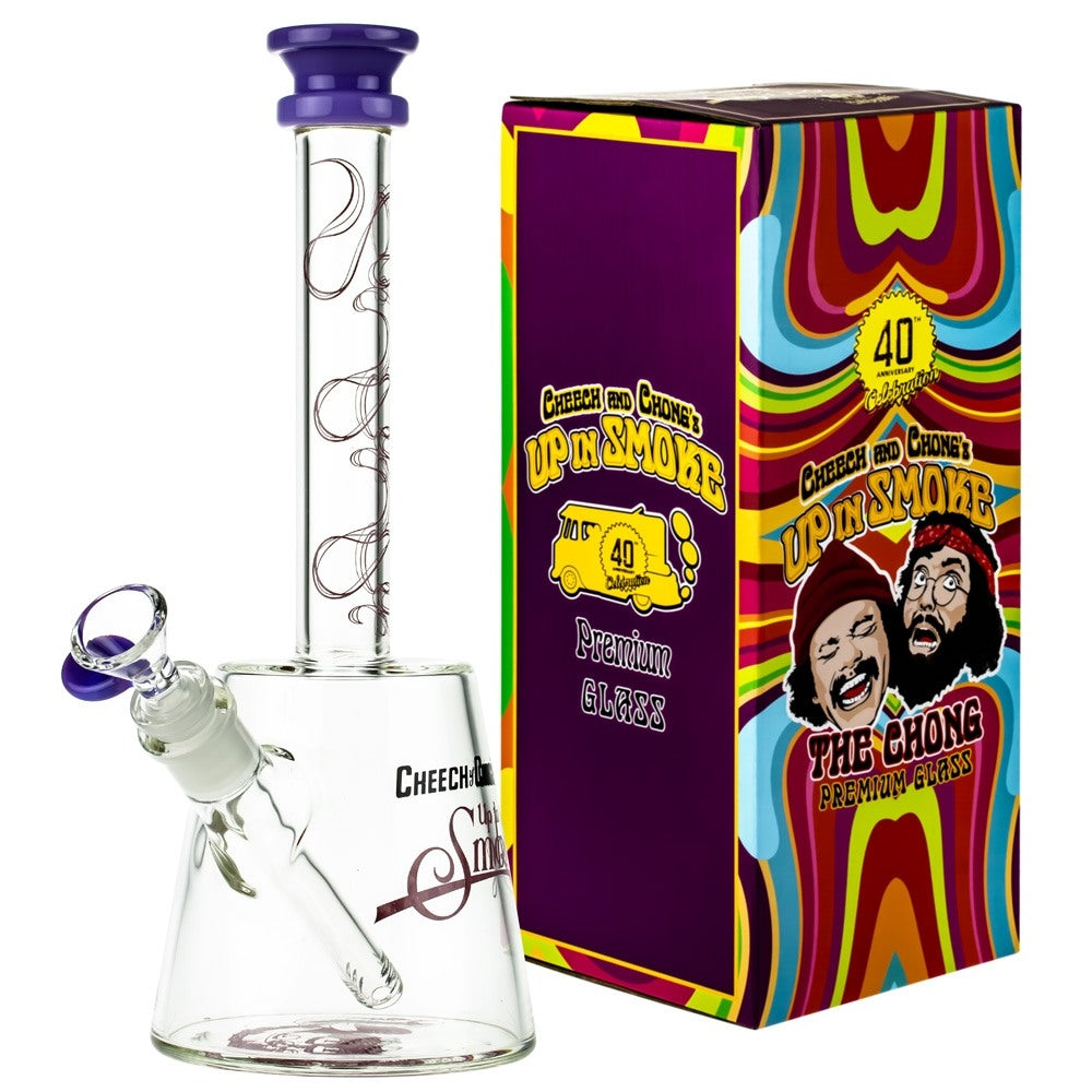Cheech & Chong "The Chong" Bong | Purple | with box