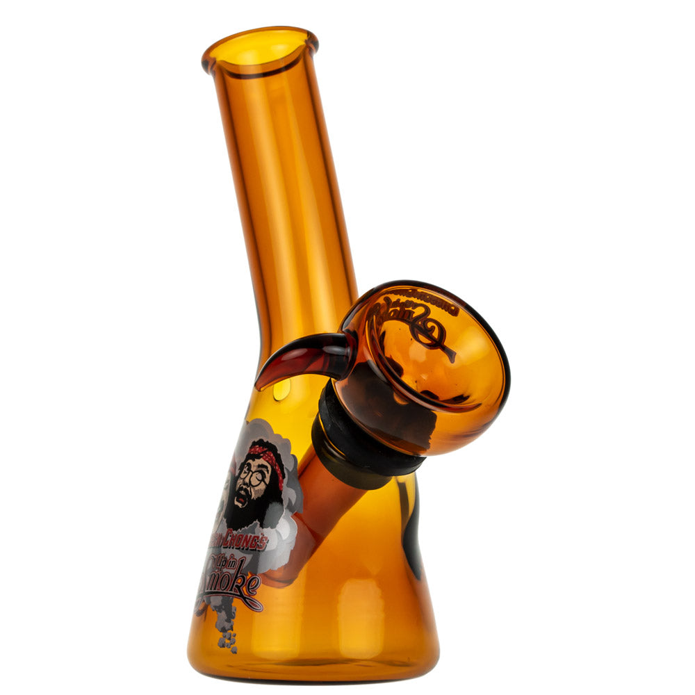 Cheech and Chong Mini Glass Beaker Bong