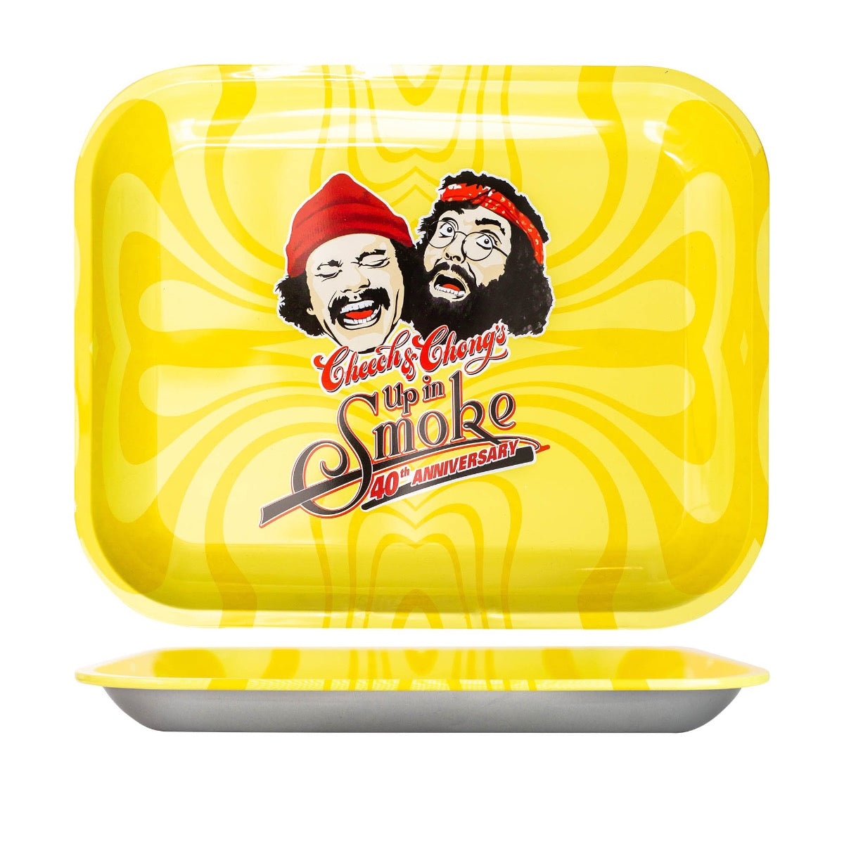 Cheech & Chong’s 40th Anniversary Aluminum Tray | Yellow