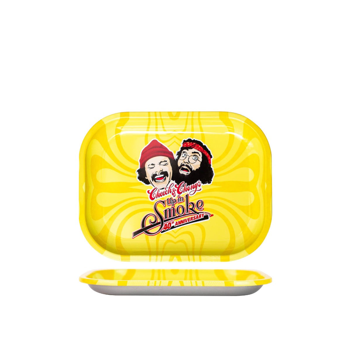 Cheech & Chong’s 40th Anniversary Aluminum Tray | Yellow