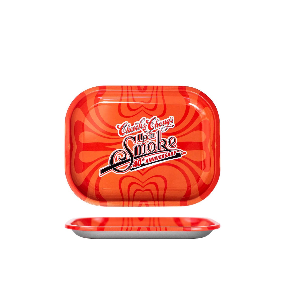 Cheech & Chong’s 40th Anniversary Aluminum Rolling Tray | Red