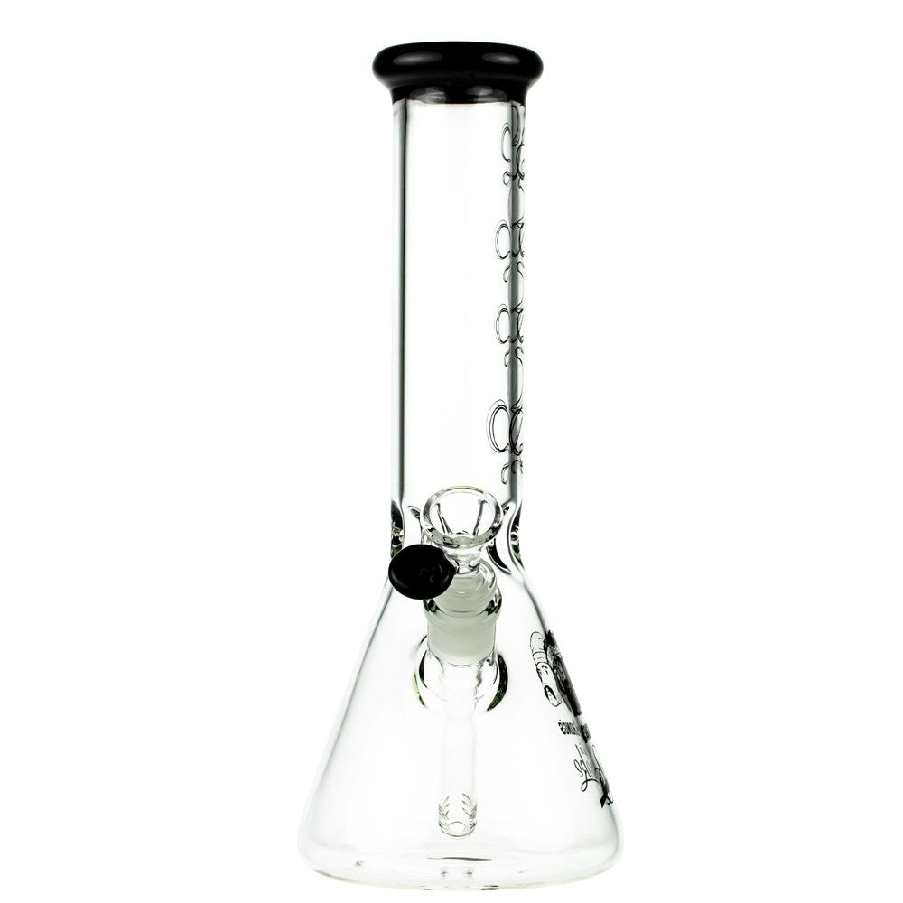 Cheech & Chong’s Up in Smoke Beaker Ice Bong | 12 inch - Front View