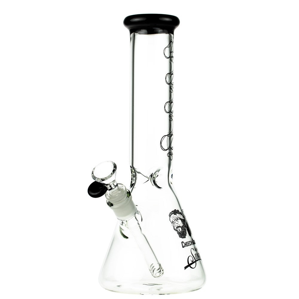 Cheech & Chong’s Up in Smoke Beaker Ice Bong | 12 inch - Side View 4