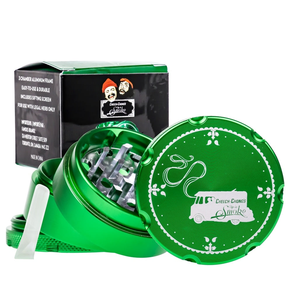 Cheech & Chong 4-Part Metal Up In Smoke Herb Grinder – Grasscity USA