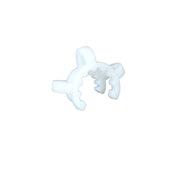 Plastic Keck Clip for Glass on Glass Joints | white