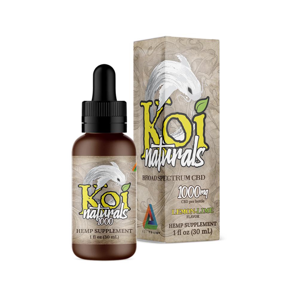 Koi CBD Tincture | 1000mg | Lemon - Lime