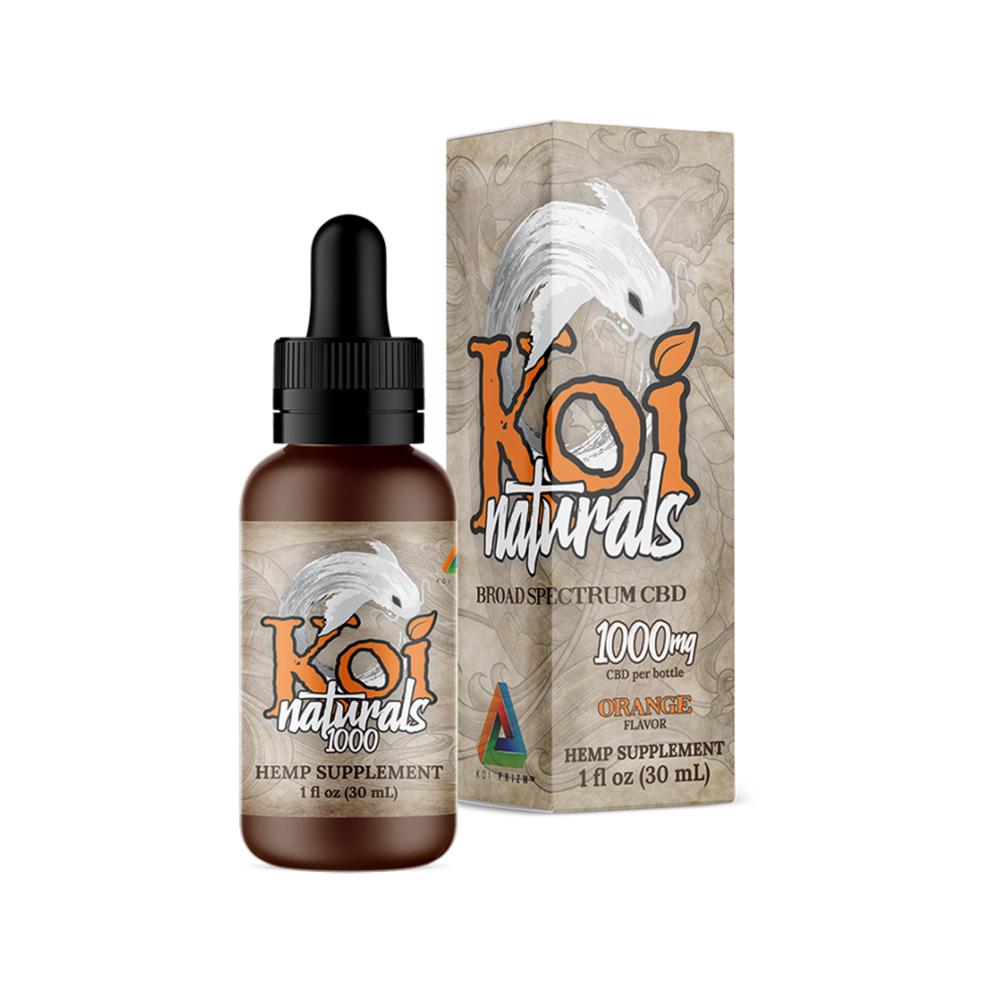 Koi CBD Tincture | 1000mg | Orange