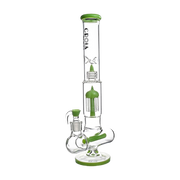 Croia Glass 17" Triple Perc Scientific Glass Bong | Croia Glass
