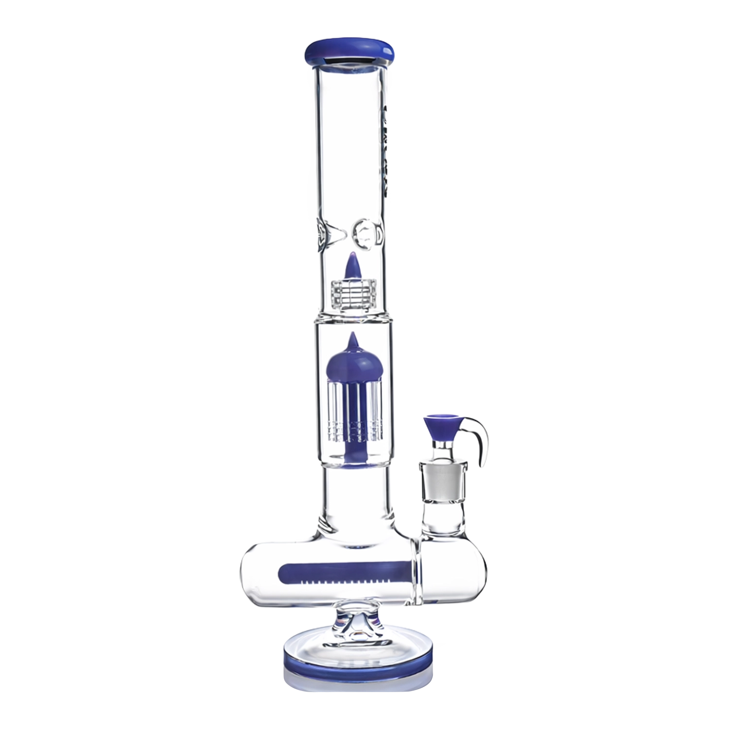 Croia Glass 17" Triple Perc Scientific Glass Bong | Croia Glass