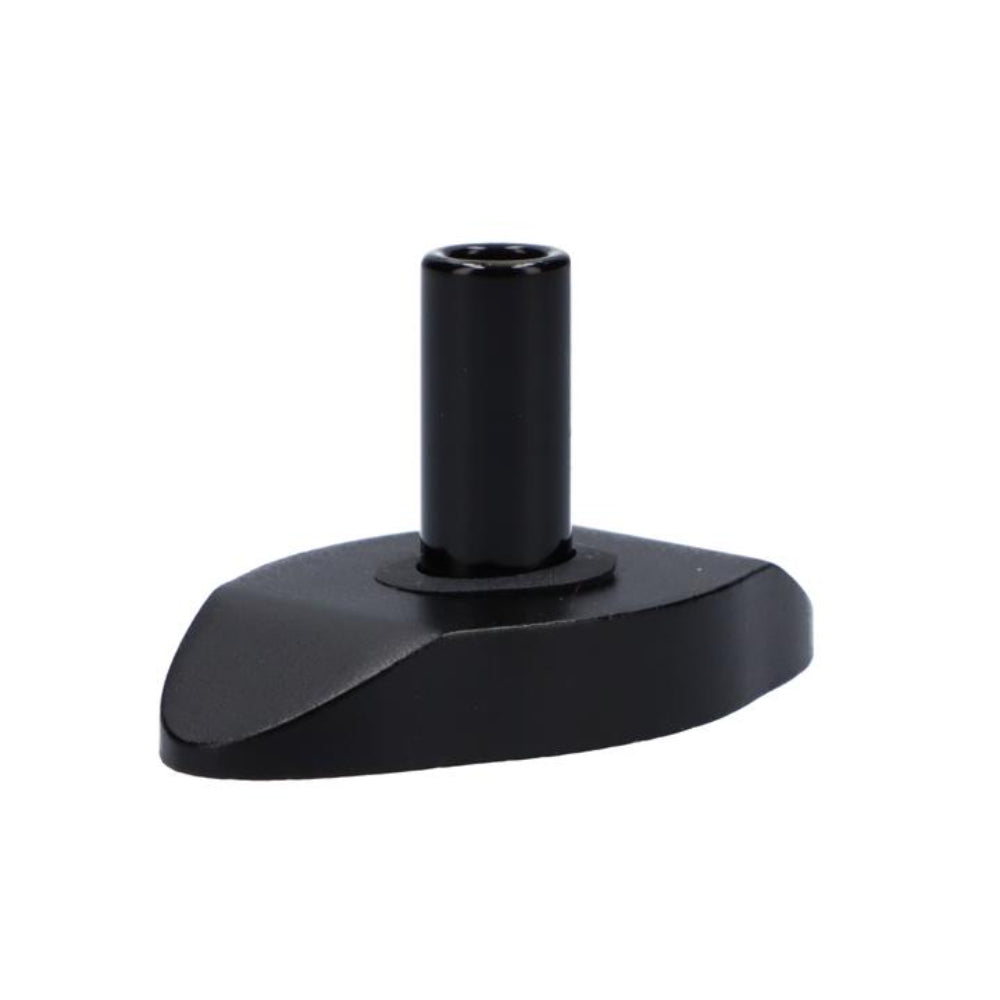 Famous X Valkyrie Vaporizer Glass Mouthpiece with Metal Base | Side View 3