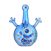 Croia Glass Cyclops Monster Mini Dab Rig with Showerhead Perc | Croia Glass