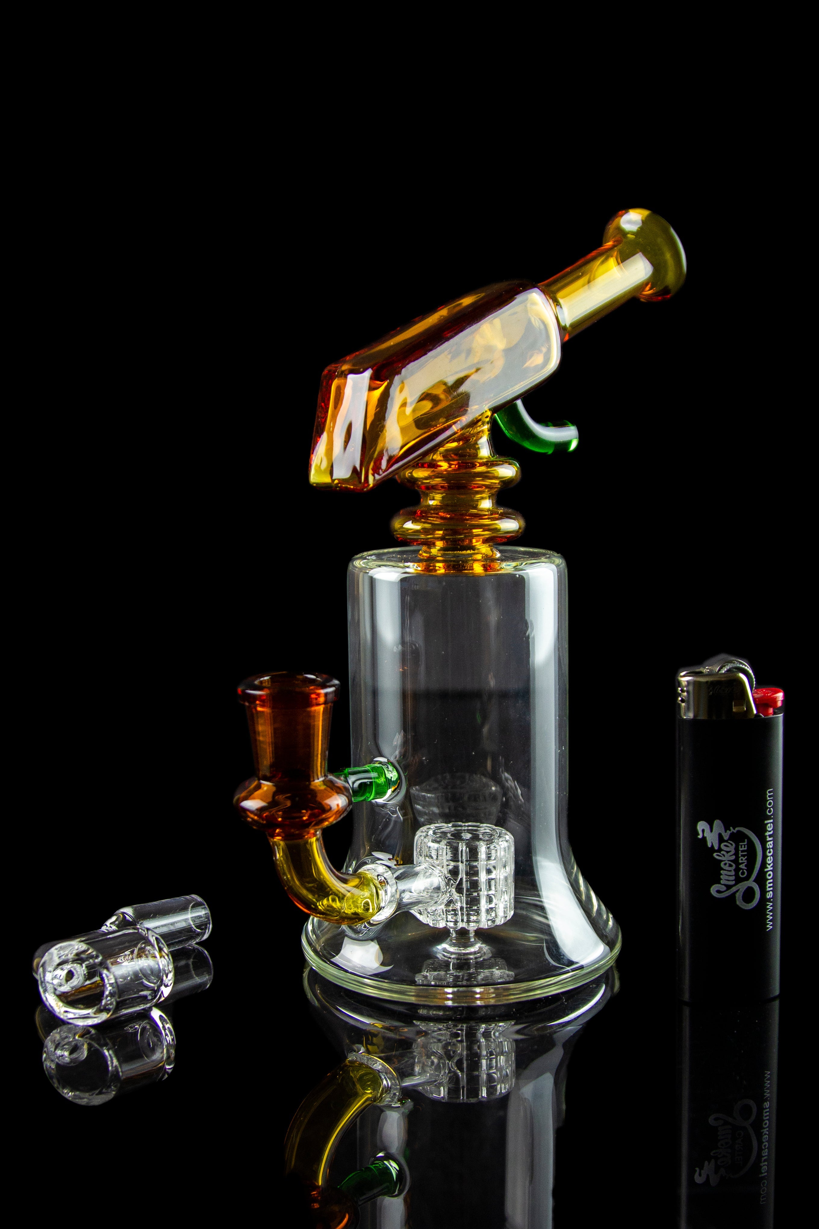 The Squirt Gun Dab Rig with Quartz Banger