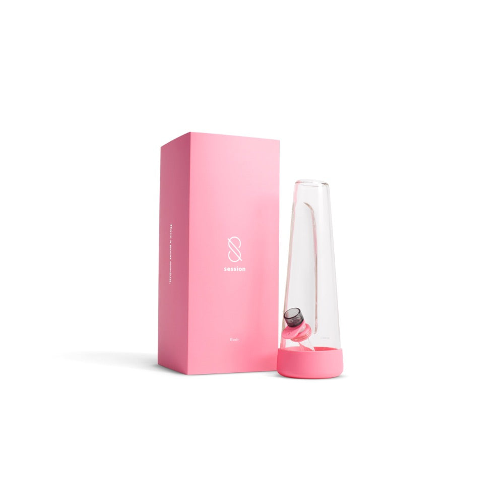 Session Goods Modern Water Pipe | Blush | Box