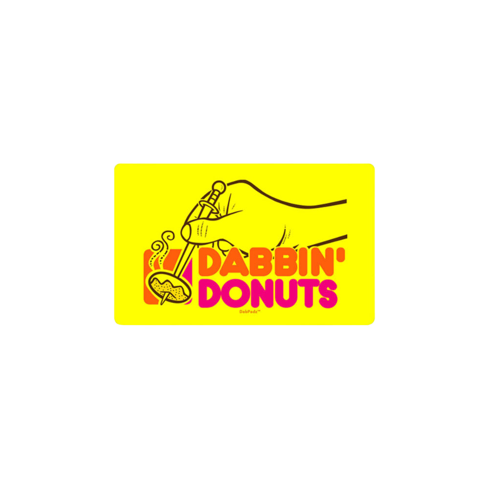 DabPadz "Dabbin Doughnuts" Large Dab Mat