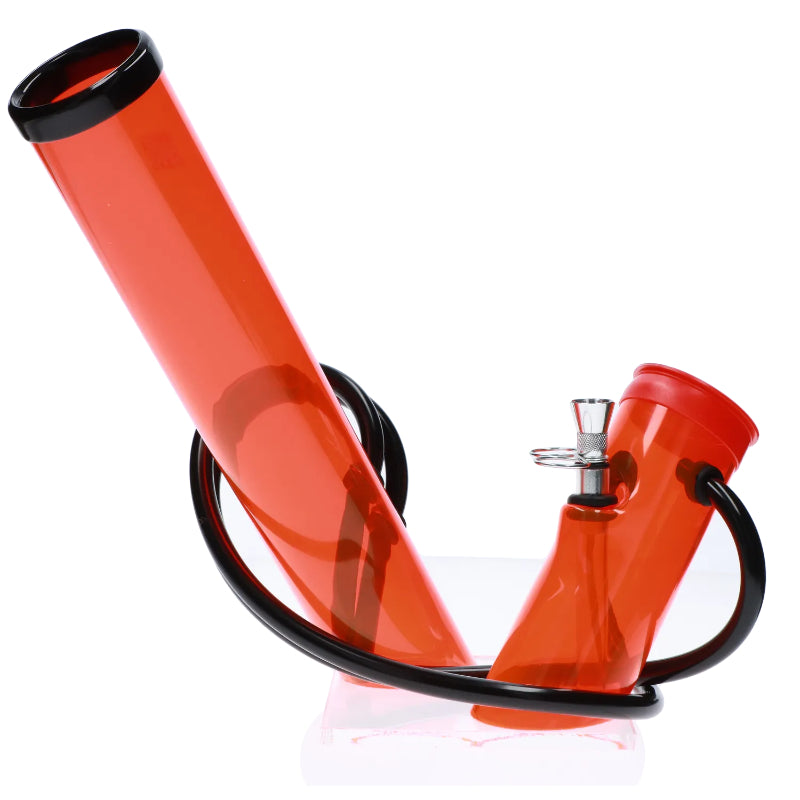JM Plastics Multi-Chamber Acrylic Water Pipe Orange