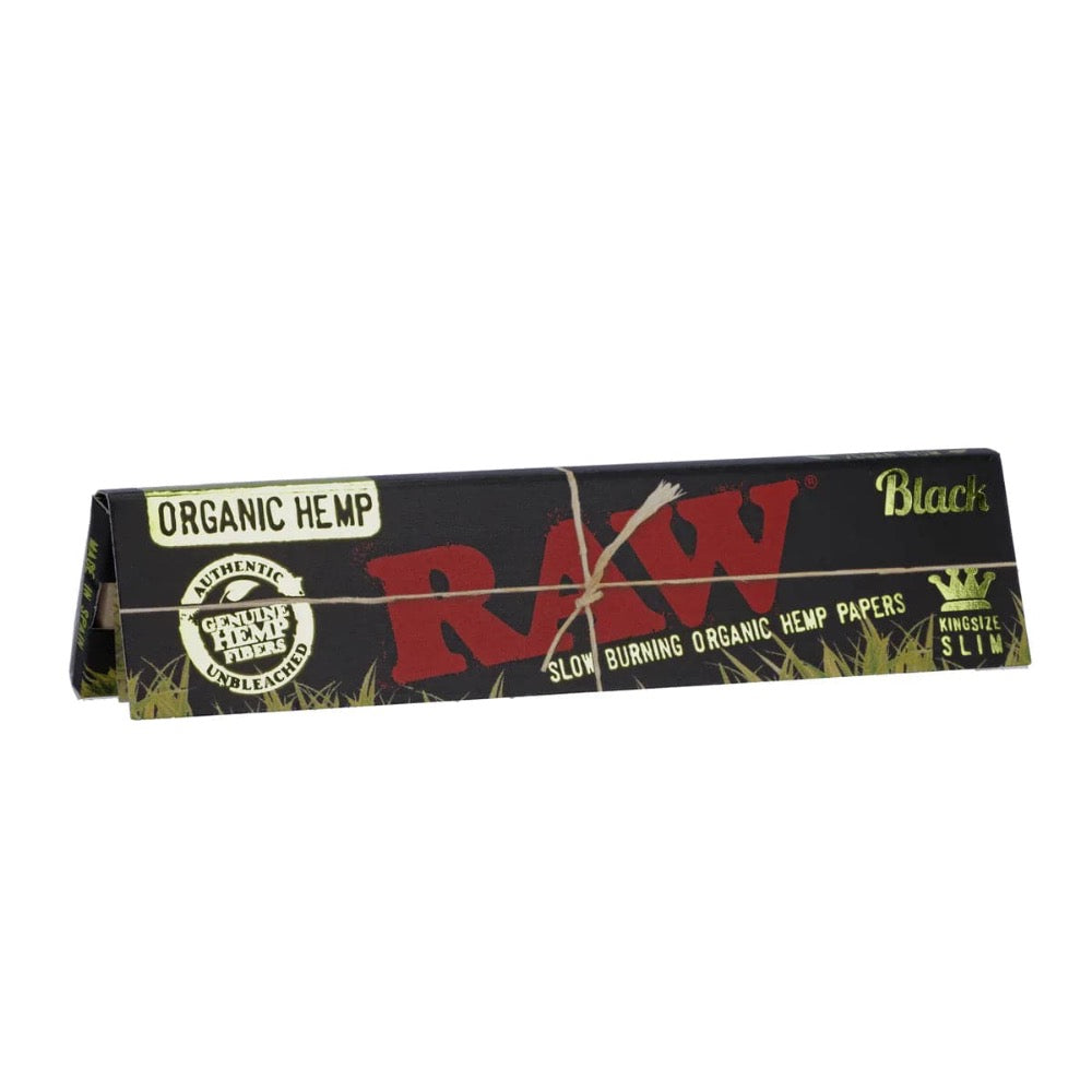 Daily High Club TV Smoking Box | RAW Black King Size Rolling Papers