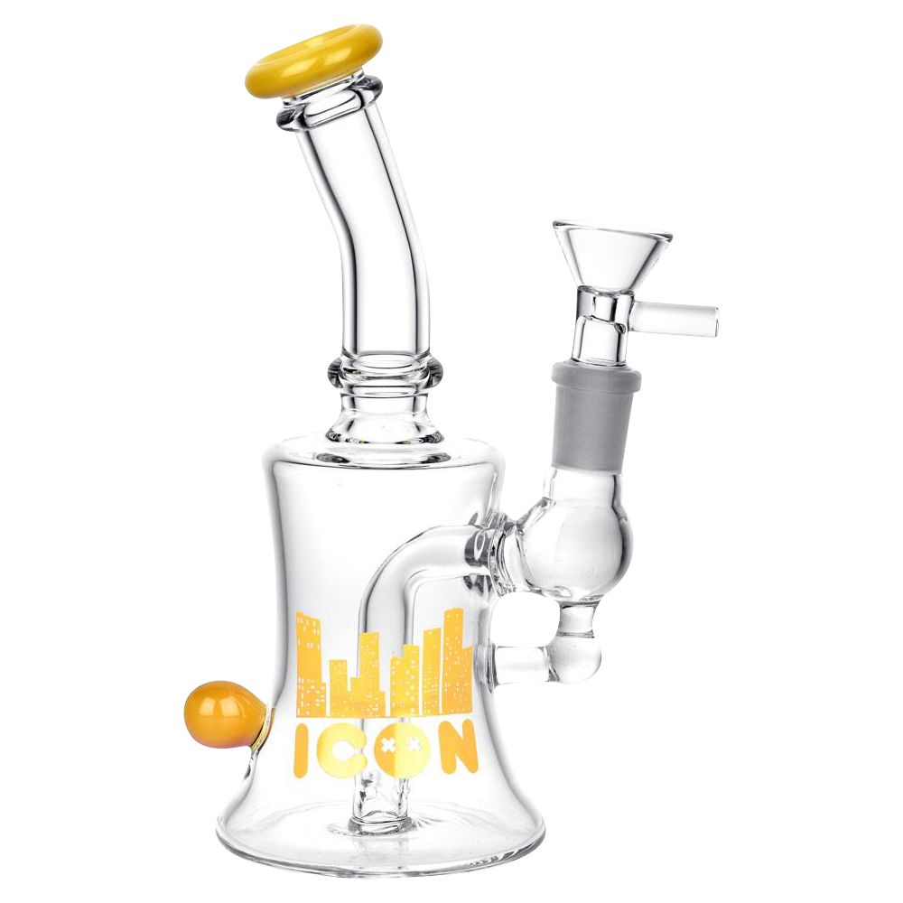 Diamond Glass Icon Baggins Water Pipe | Single View 1
