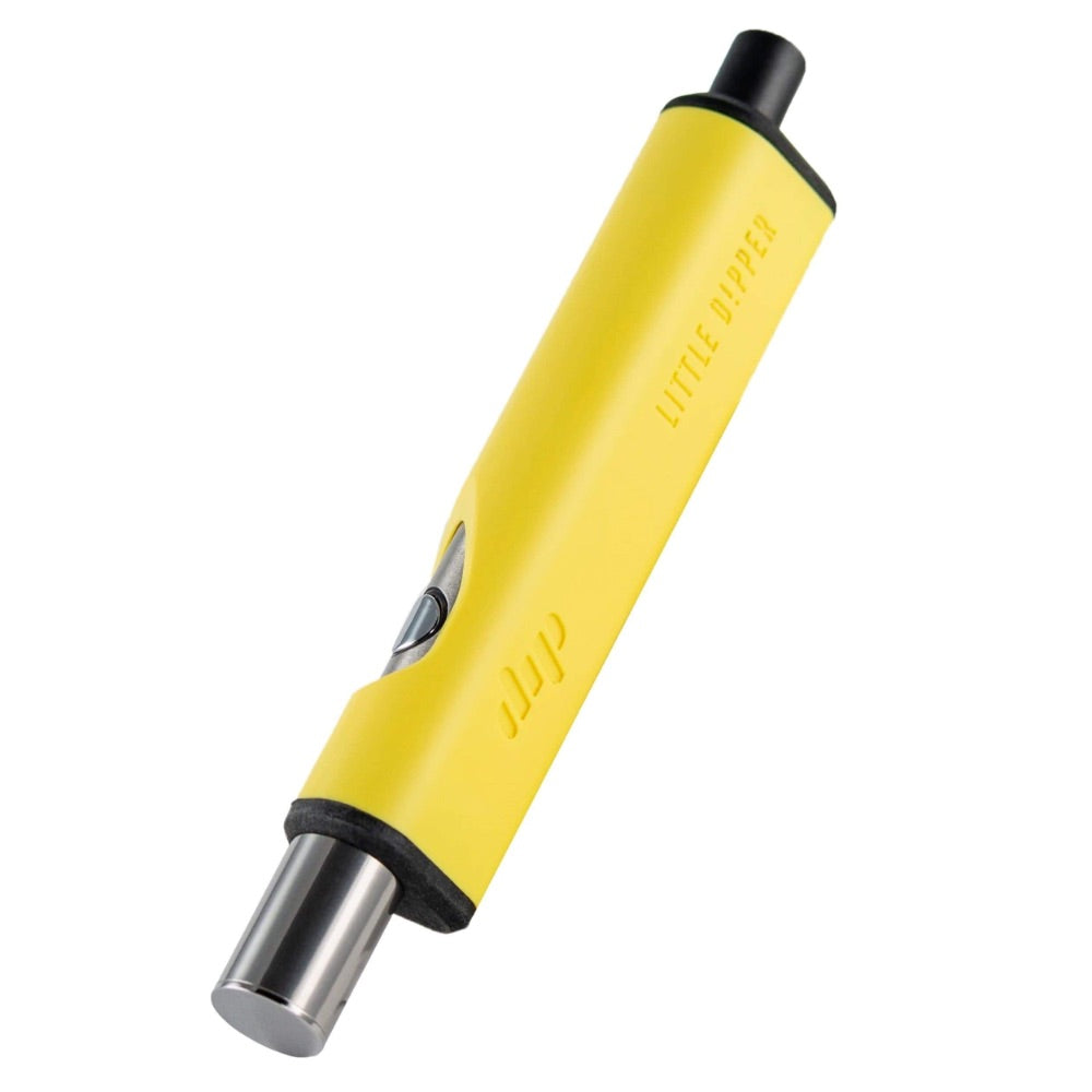 Little Dipper Dab Straw Vaporizer | Yellow | side view 