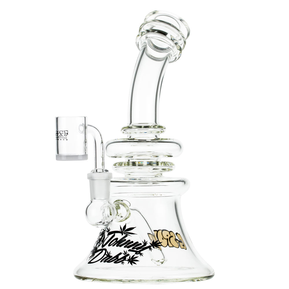 G-Spot Glass Johnny Dabb Beaker Base Dab Rig - Side View 2