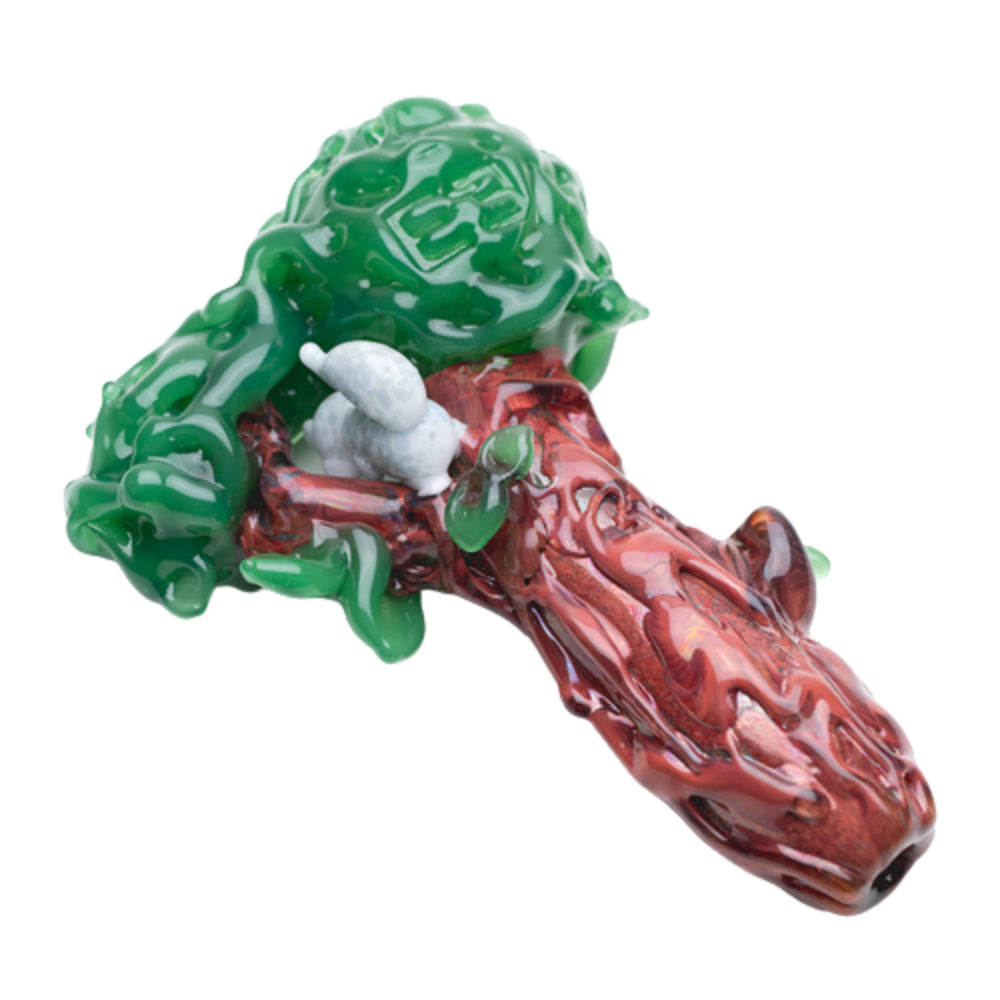 Empire Glassworks Squirrel's Nest Spoon Pipe | back view