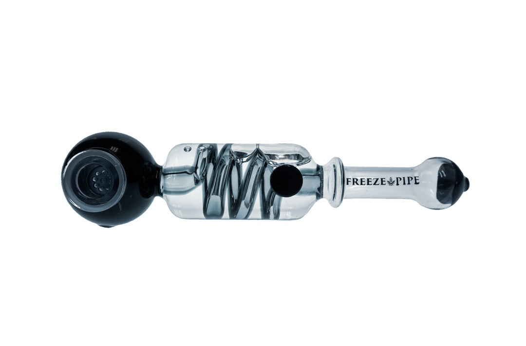 Freeze Pipe Hand Pipe with Glycerin Chamber