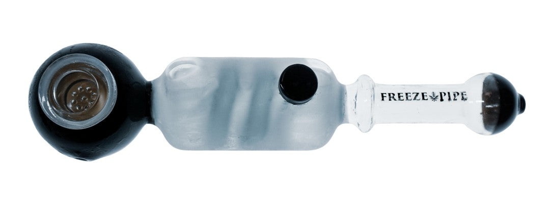 Freeze Pipe Hand Pipe with Glycerin Chamber