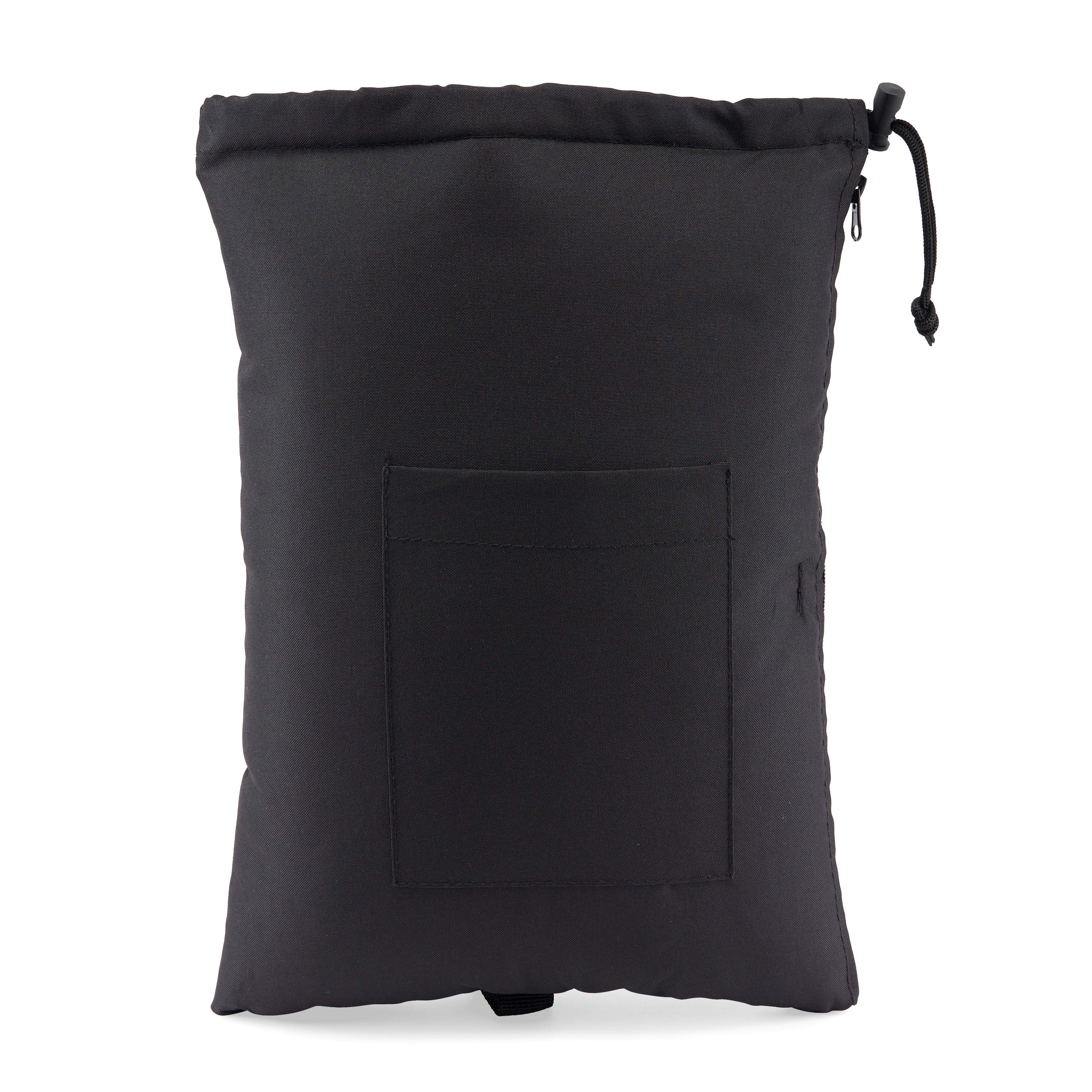 Glass Pillow Storage Pouch with Zipper and Drawstring – 16" Wide